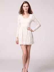 歐美風(fēng)百搭蕾絲裙 解析OL修身甜美連衣裙的秋冬穿搭魅力